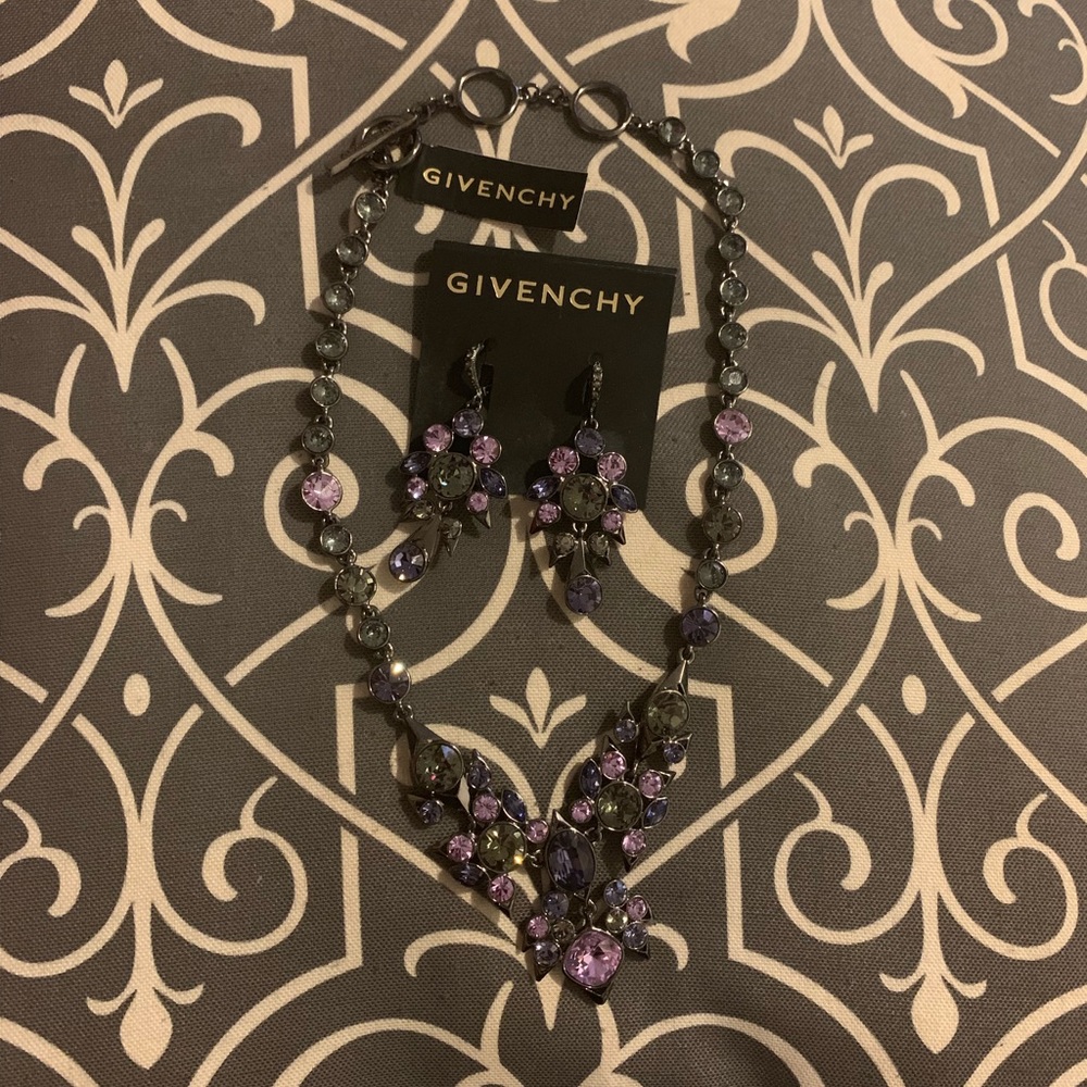 Earrings and Necklace
